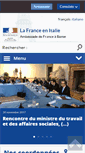 Mobile Screenshot of ambafrance-it.org